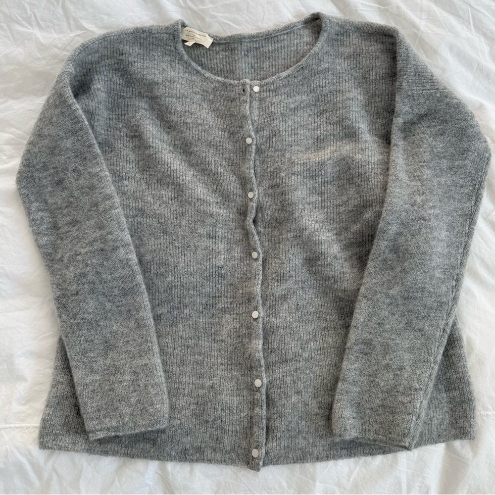 Sezane Gaspard Cardigan Grey in Medium
